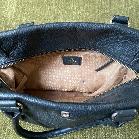 Black Kate Spade Leather Shoulder Bag - Picture 3 of 9